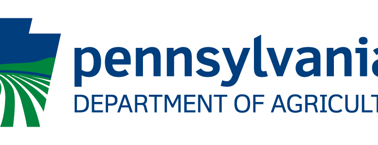 blue text, "Pennsylvania Department of Agriculture"